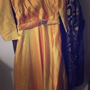 Bollywood Indian silk dress